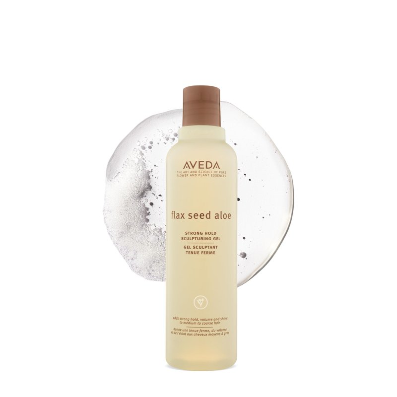 Aveda Flax Seed Aloe Strong Hold Sculpturing Gel | Adds Hold and Shine | For Molding and Sculptural Hair Styles | For Medium to Thick Hair | 8.5 Fl Oz