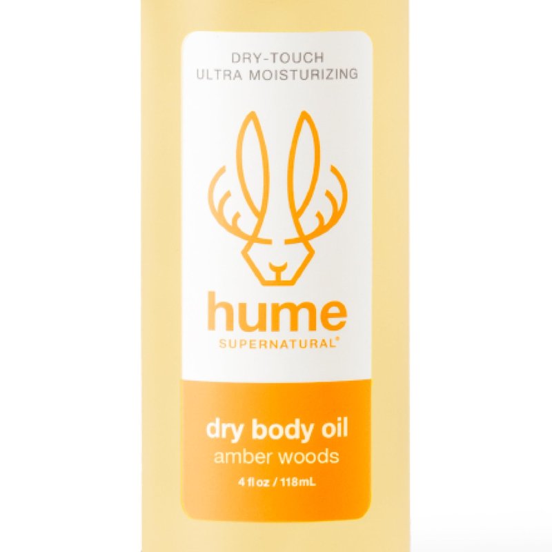 HUME SUPERNATURAL Dry Body Oil Spray - Moisturizing Oil for Dry Skin, After Shower Body Oils for Women and Men, Dry Oil Body Spray, Nourishing, Hydration, Glow
