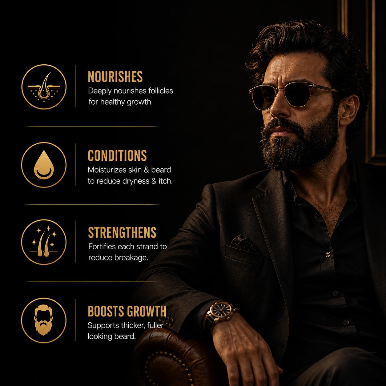 Frank SCENTS 2oz Bleu DE C| Scented Beard Oils For All Men, Beard Growth and Conditioner | Dry Flaky Dandruff skin | Oily Skin | 11 Natural Anti-Aging Oils