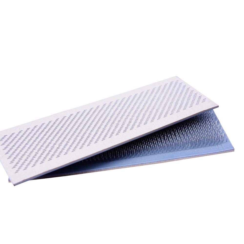 YANTAISIYU 24cm x 9cm Hair Holder with Needles Dragging Mat Wig Hair Extensions Styling Tools Dragging Splint Tool for Hair Extensions