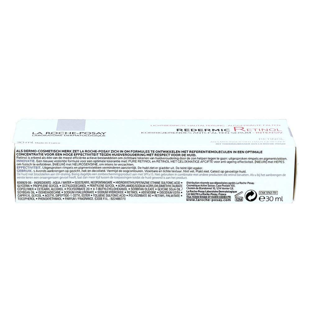 La Roche-Posay Redermic R Anti Aging Retinol Cream, Reduces Wrinkles, Fine Lines, and Age Spots with Pure Retinol Face Cream