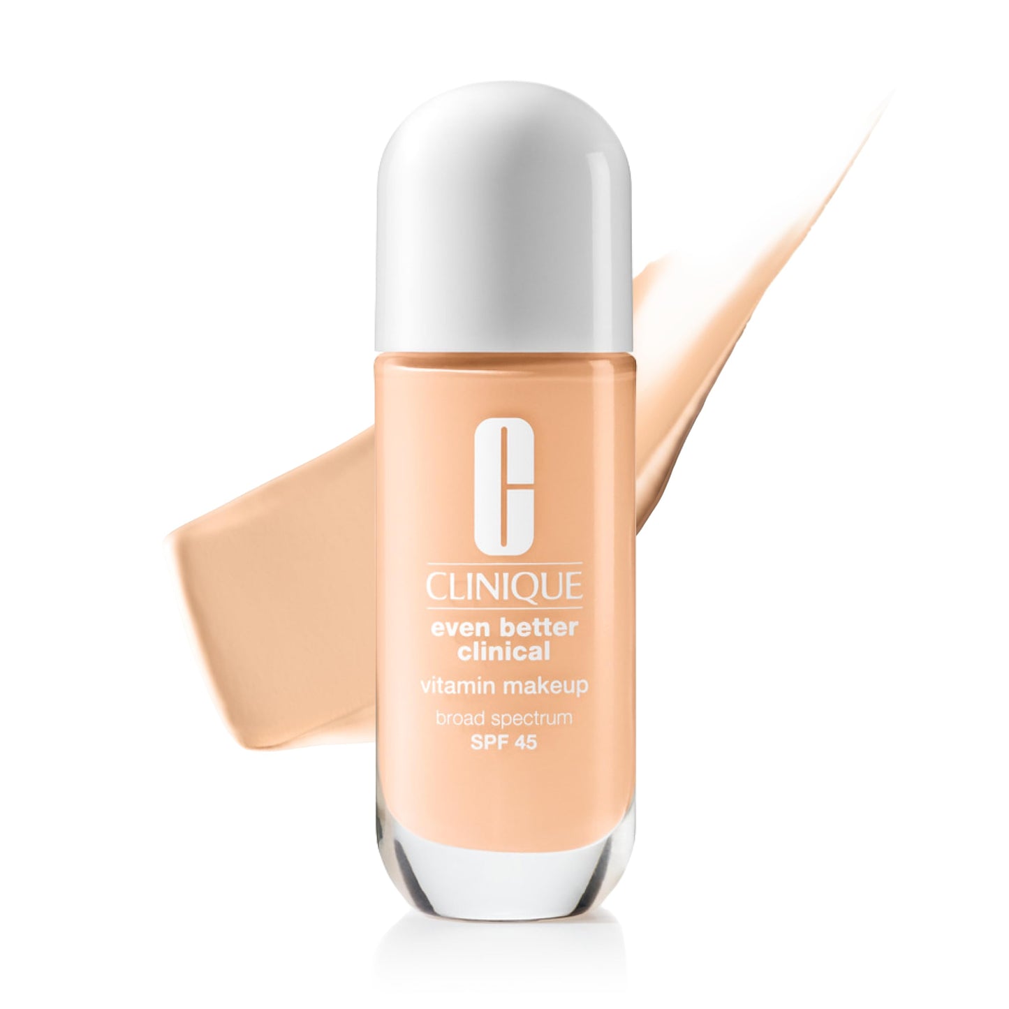 Clinique Even Better Clinical Vitamin Makeup Broad Spectrum SPF 45 With Vitamin C, Vitamin E + Vitamin B3 | Light Coverage + Vibrant Finish, Light Warm 1
