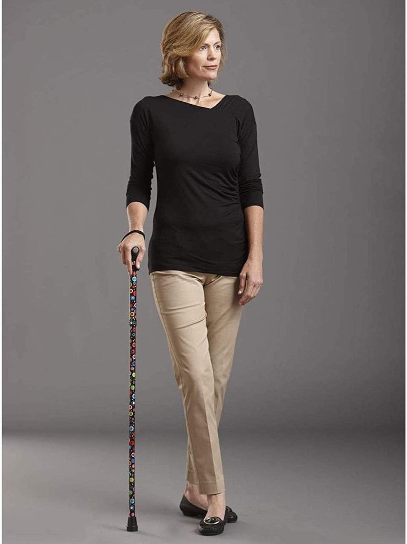 Folding Walking Cane for Women & Men - Lightweight, Adjustable Design | Ergonomic Grip