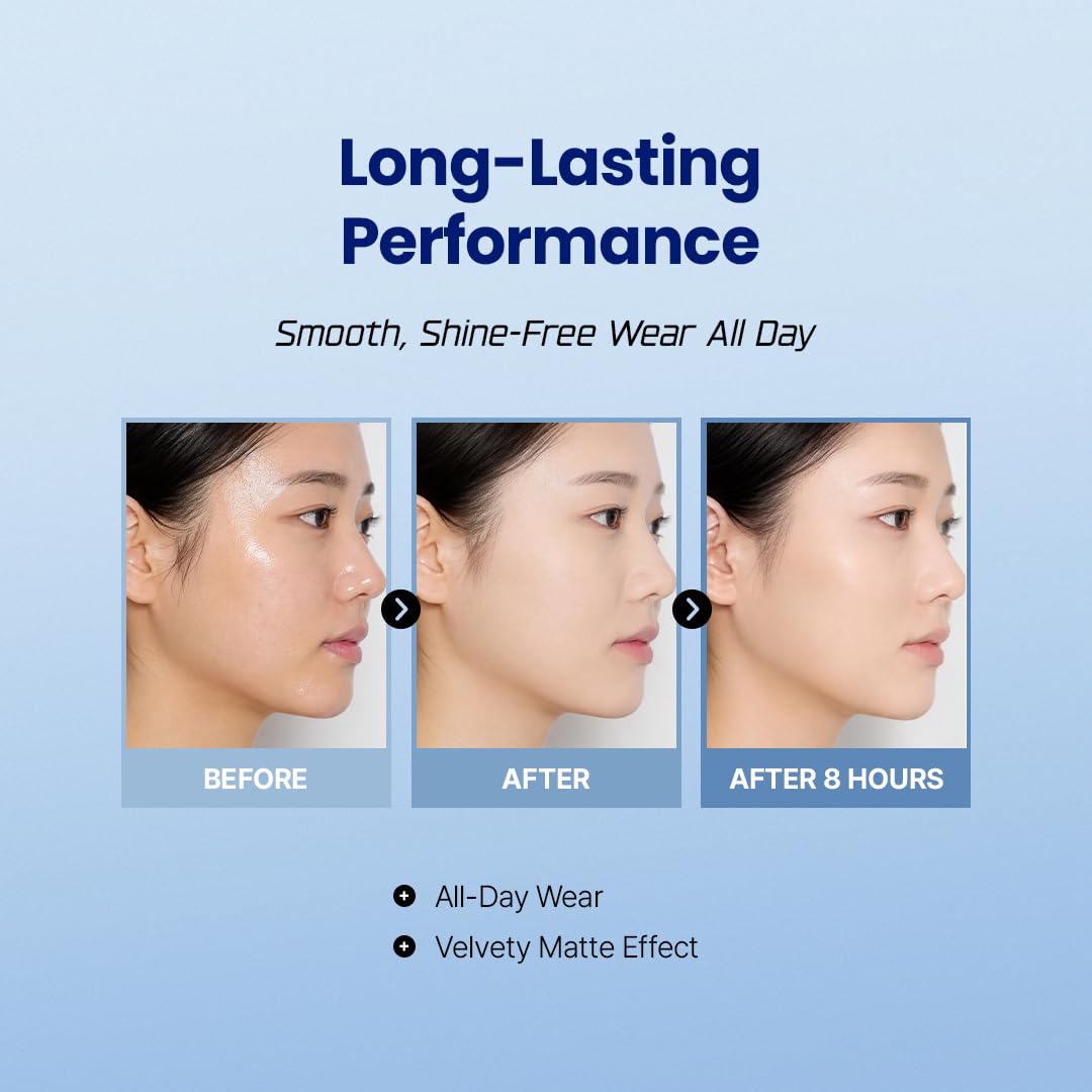 Le' Nubele Azulene Face Cover Fixing Powder Mini Size for Oily Sensitive Skin | Azulene + Talc Free | Blurring Setting Powder, Translucent Face Powder, Setting Powder Makeup, Korean Makeup | 3g•0.10oz