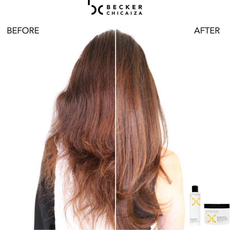 BE CHIC Hydrating Hair Masque by Becker Chicaiza – Damage Repair, Plant-Based, Shine Boosting, Color-Safe Hair Treatment