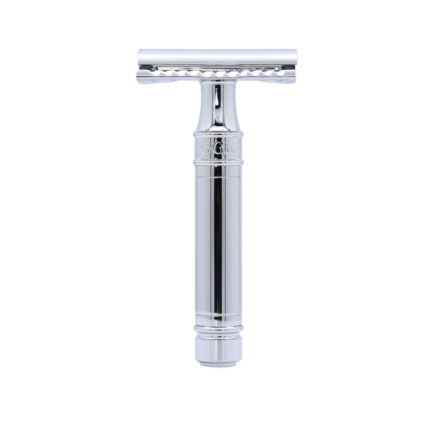 Edwin Jagger DES89BL Chrome Short DE Safety Razor (Closed Comb)