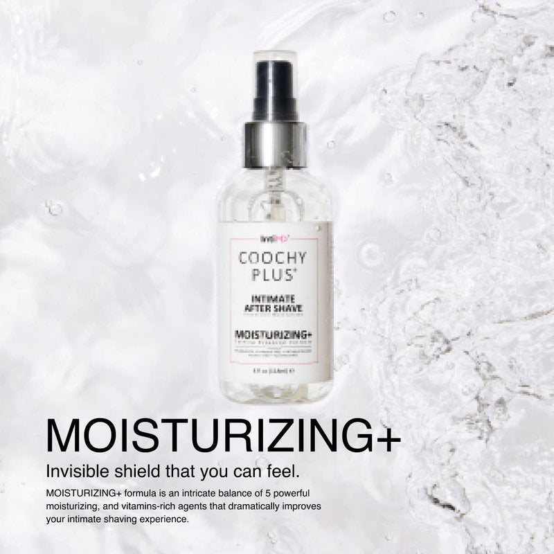 IntiMD COOCHY Intimate After Shave Moisturizer - Soothing Mist for Razor Burns & Ingrown Hairs | 2 Pack