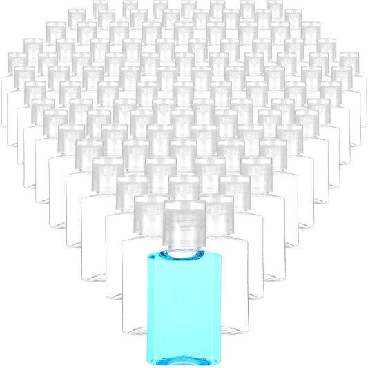 Tolare 120 Pcs Travel Bottles For Toiletries Bulk, 1 oz/30 Ml Travel Size Containers For Toiletries, Small Clear Plastic Lotion Bottles With Flip Caps, Leak Proof Squeeze Bottle For Shampoo