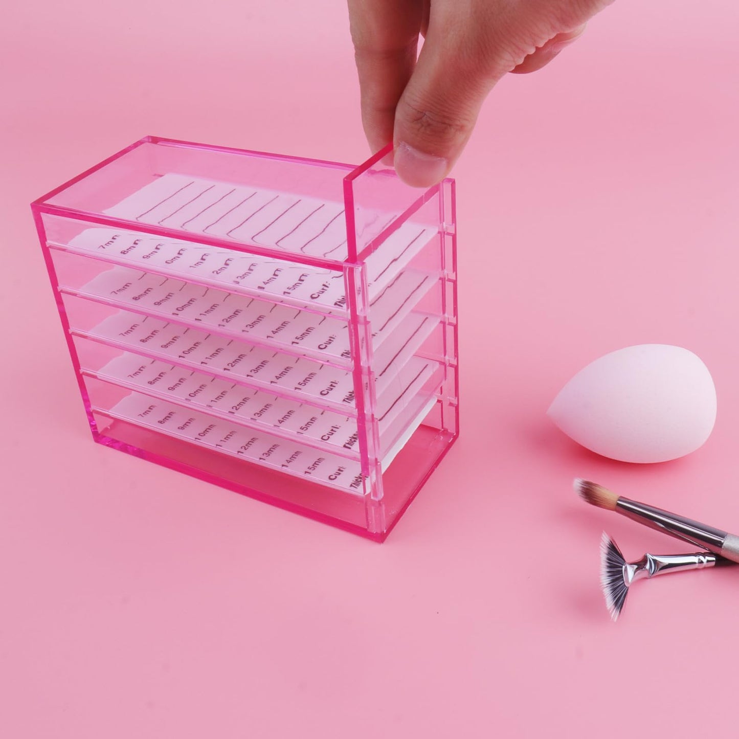 Mekupeu 5 Layer Eyelash Storage Box
