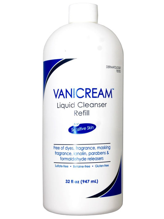 Vanicream Liquid Cleanser Refill, for Sensitive Skin, 32 FL OZ Bottle