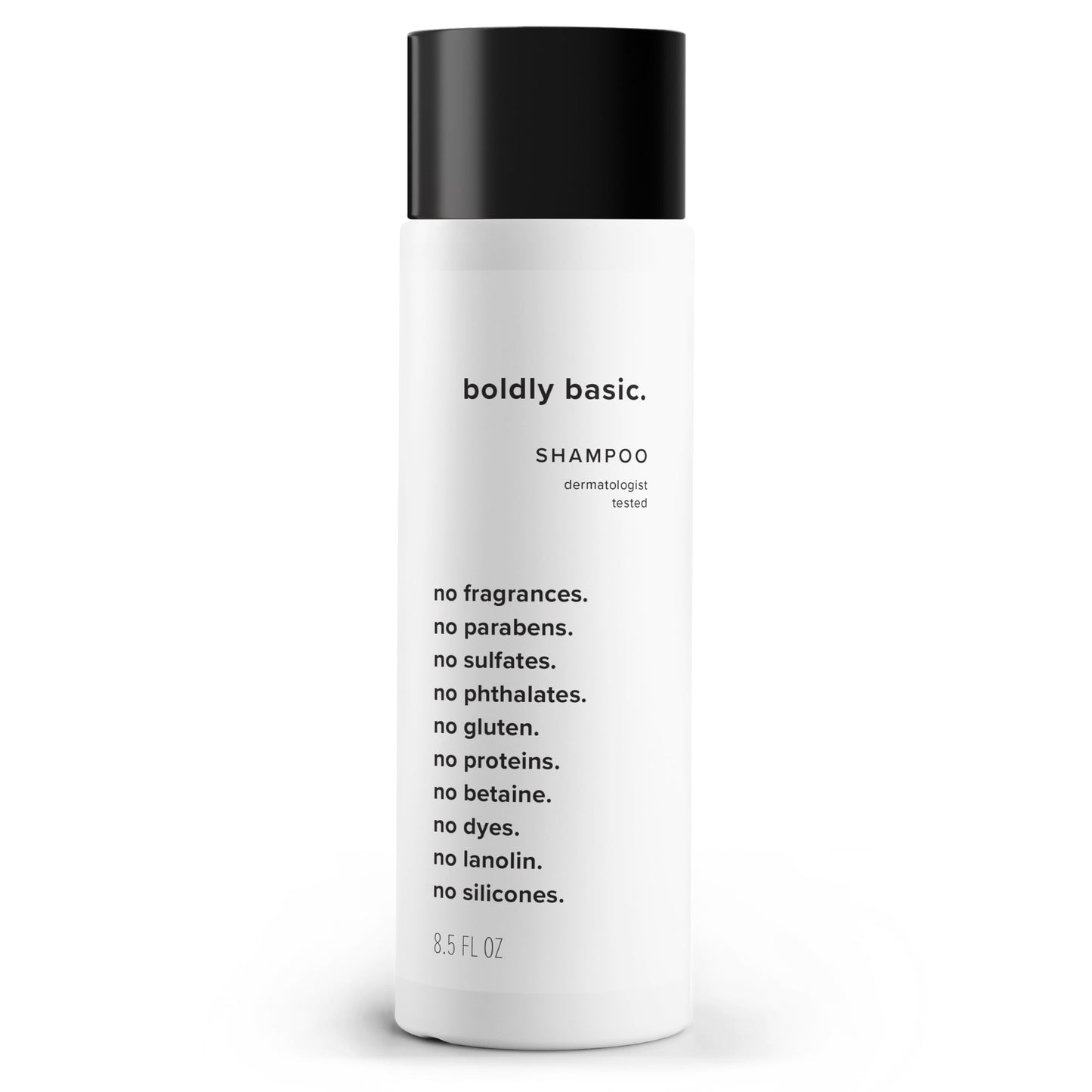 Boldly Basic Fragrance Free Shampoo - Unscented - Dermatologist Tested