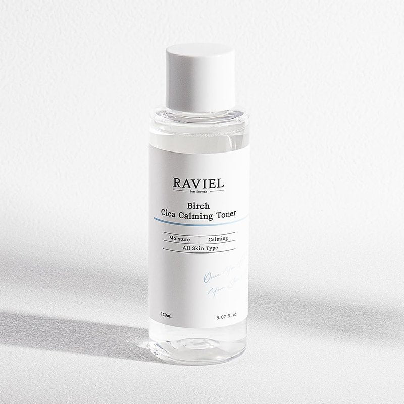 RAVIEL Birch CICA Barrier Repair Toner – Soothing & Deep Hydration for Sensitive, Dry, and Damaged Skin – Korean Skincare with Birch Sap & Centella Asiatica (5.07 fl oz)