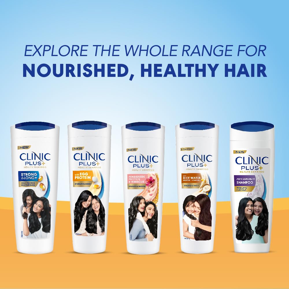 Clinic Plus Shampoo Strength and Shine with Egg Protein 355 ml / 12 fl oz