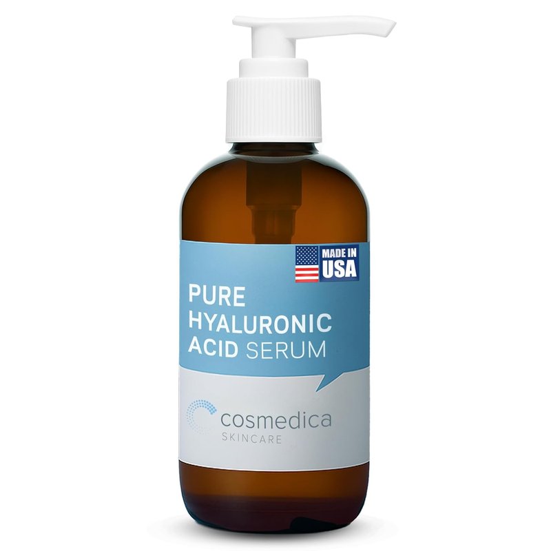 Hyaluronic Acid Serum - 100% Pure Anti-Aging Hydration | Non-Greasy, Paraben-Free, 8 oz