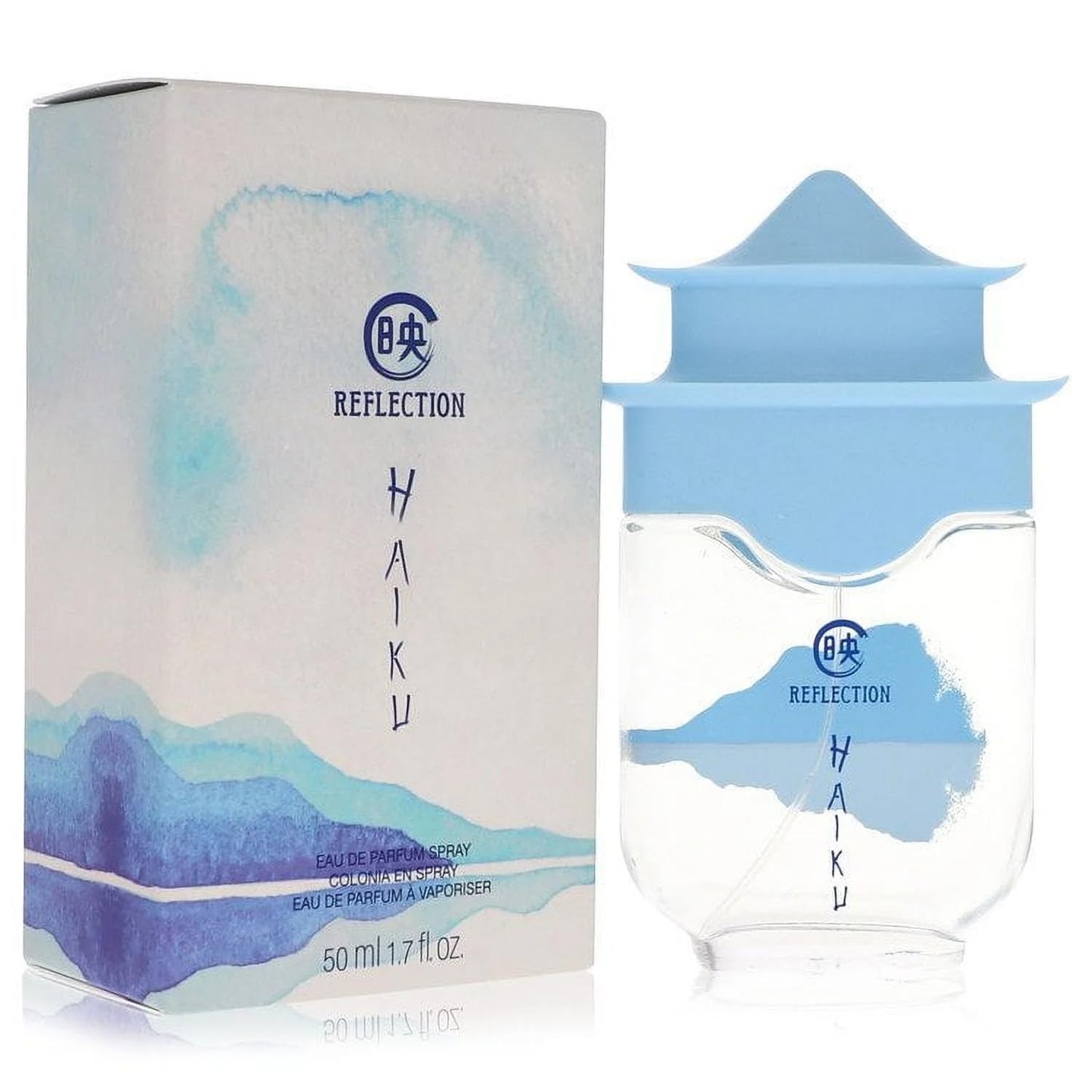 Haiku Reflection Eau de Parfum for Women - Fresh Green Floral Fragrance with Acacia Blossom & Amberwood | Long-Lasting Scent