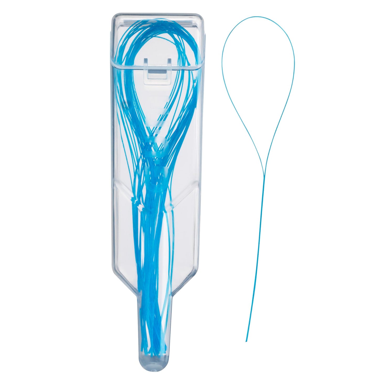 GUM EEZ-Thru Floss Threaders for Braces, Bridges & Implants, Easy Dental Floss Threading, 25 Count