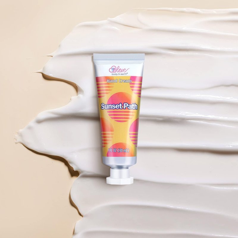 BODY & EARTH # LOVE Hand Cream for Women Hand Lotion Sets, Travel Size Hand Cream Gifts for Women Thanksgiving Day Christmas Day Gifts