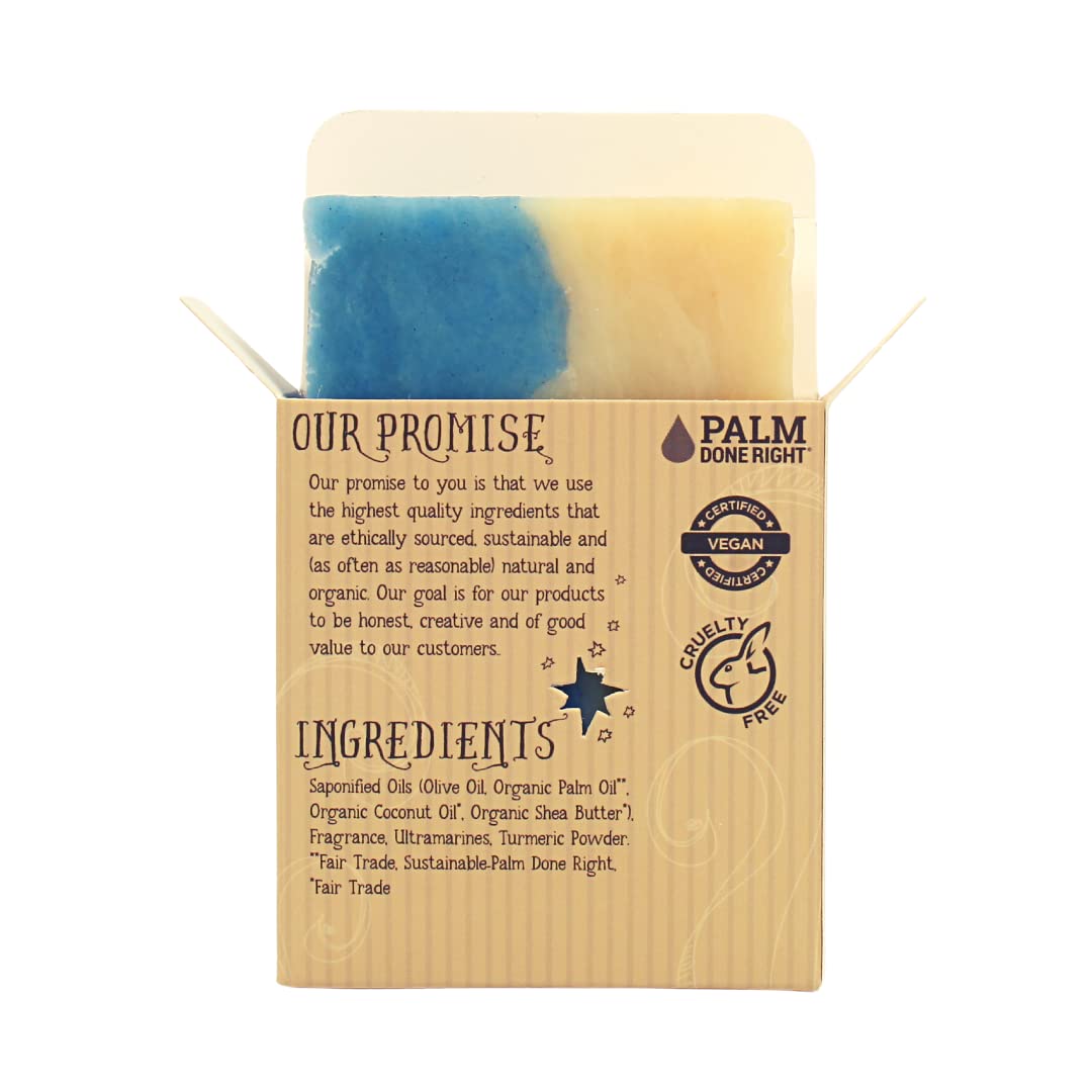 Varina Natural Ocean Breeze Bar Soap - Gentle Cleansing for Sensitive Skin, Fresh - 3 Pack