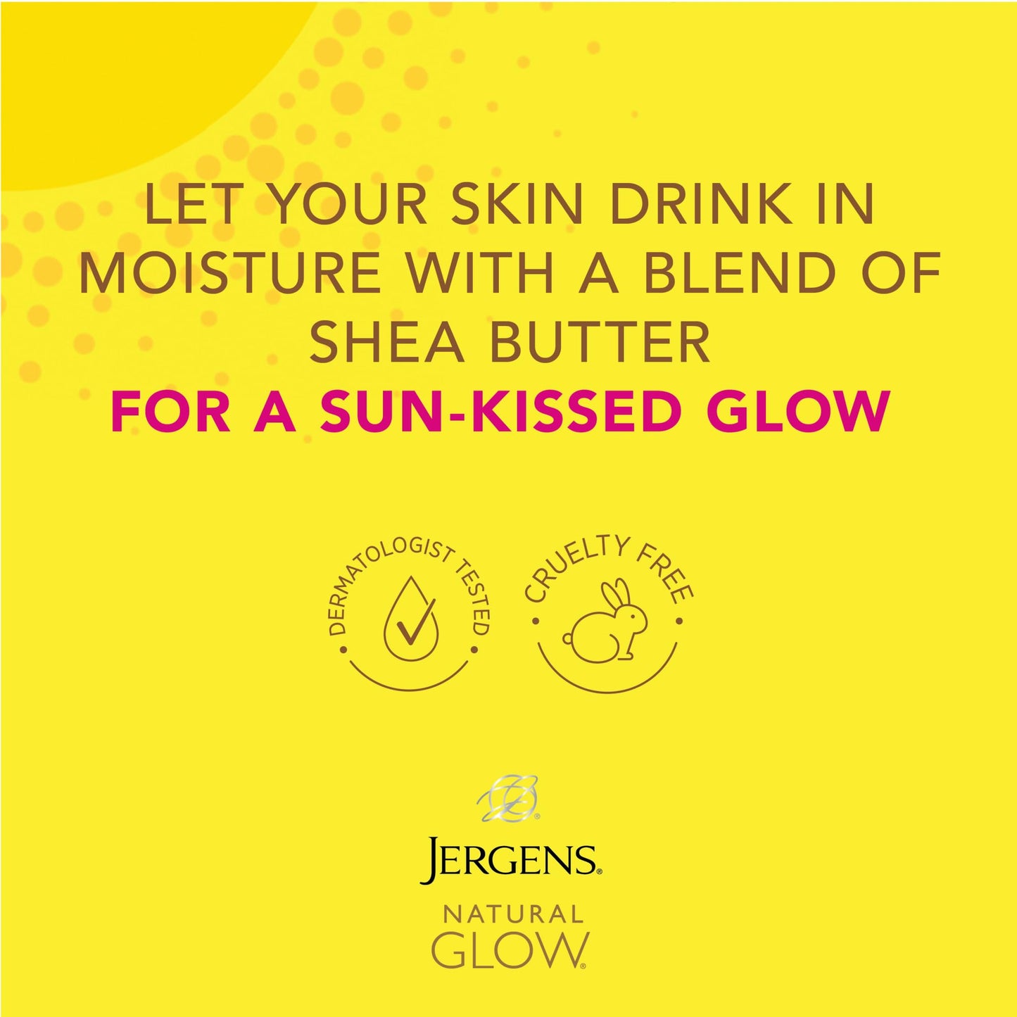 Jergens Natural Glow In Shower Lotion, Self Tanner for Fair to Medium Skin Tone, Sunless Tanning Wet Skin Lotion for Gradual, Flawless Color, 7.5 Ounce (Packaging May Vary)