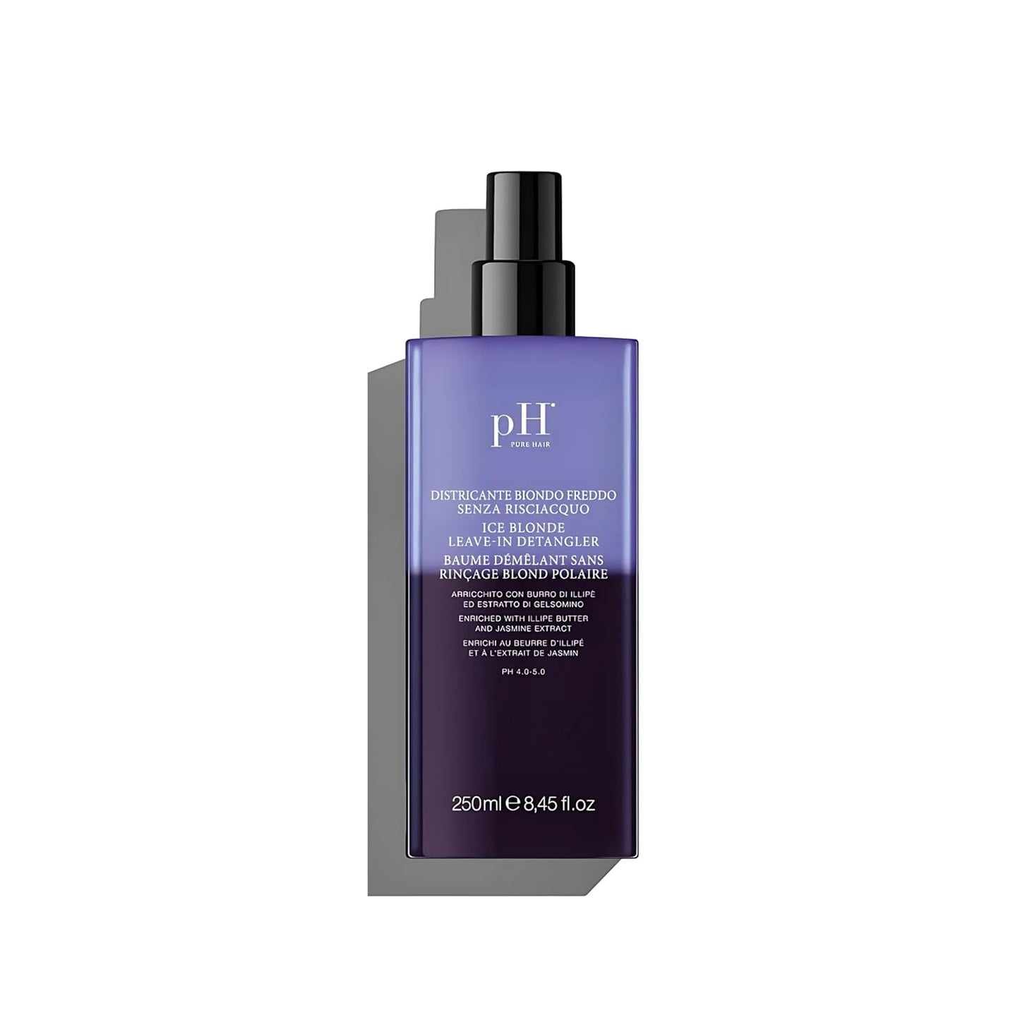 Ice Blonde Leave-In Detangler - Anti-Yellow Conditioner for Dry, Damaged Hair - 250ml | Smoother, Softer Blonde Hair