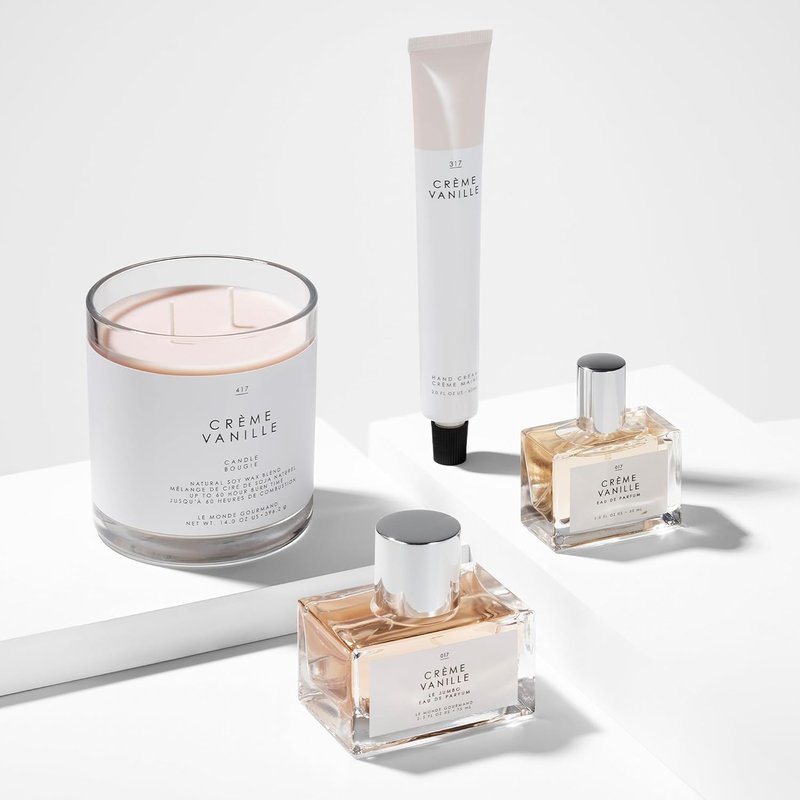 Le Jumbo Crème Vanille Eau de Parfum Spray - Creamy Apricot & Jasmine Scent | Vegan & Cruelty-Free, 2.5 fl oz