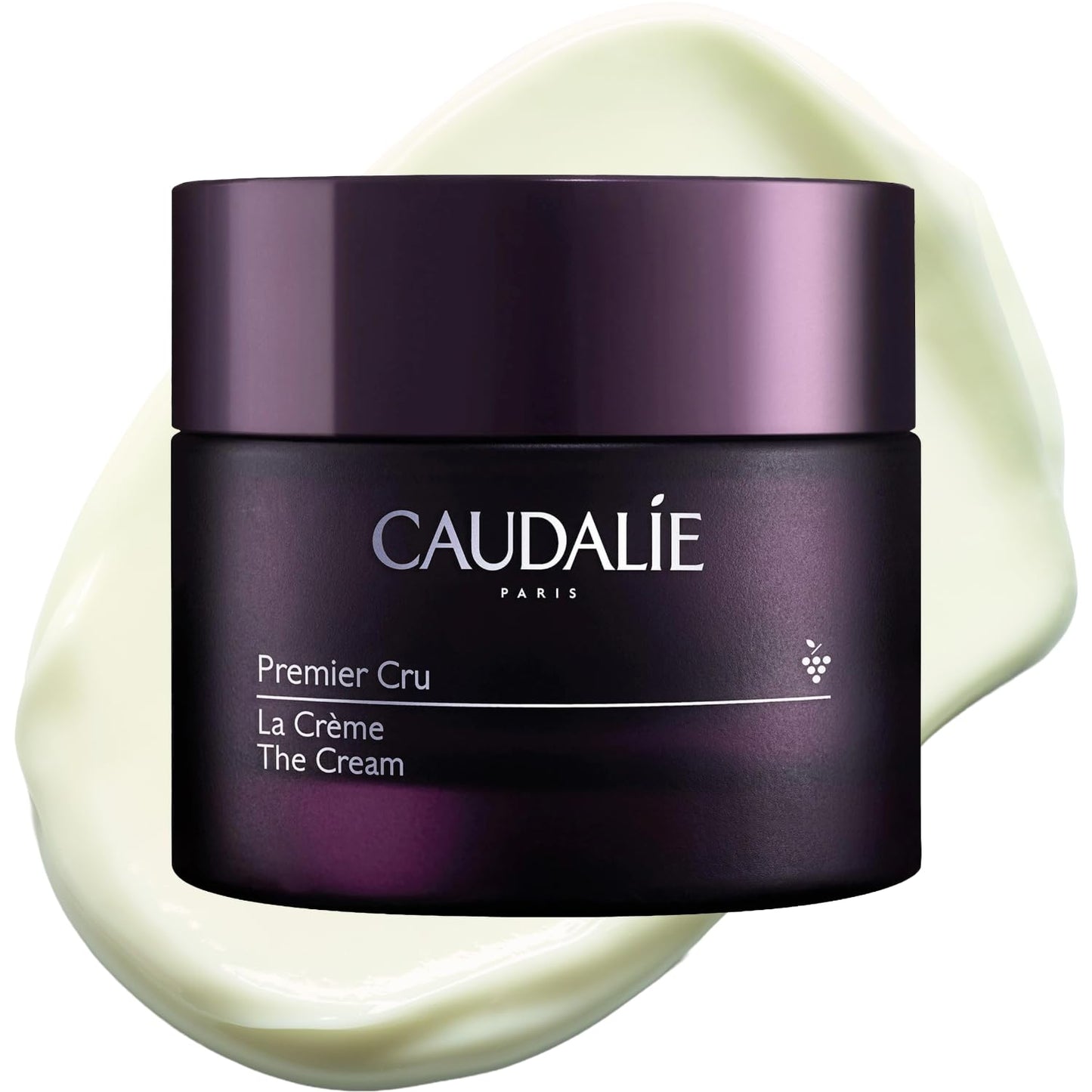 Caudalie Premier Cru Anti-Aging Cream Moisturizer, Refillable Jar - 50 mL