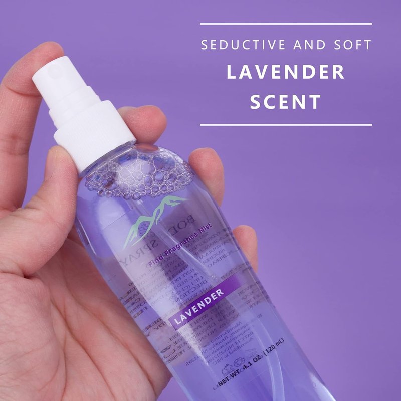 Lavender Spa Gift Basket - 20 Pc Home Spa Set with Body Lotion, Bath Bombs & More | Perfect Birthday Gift for Women