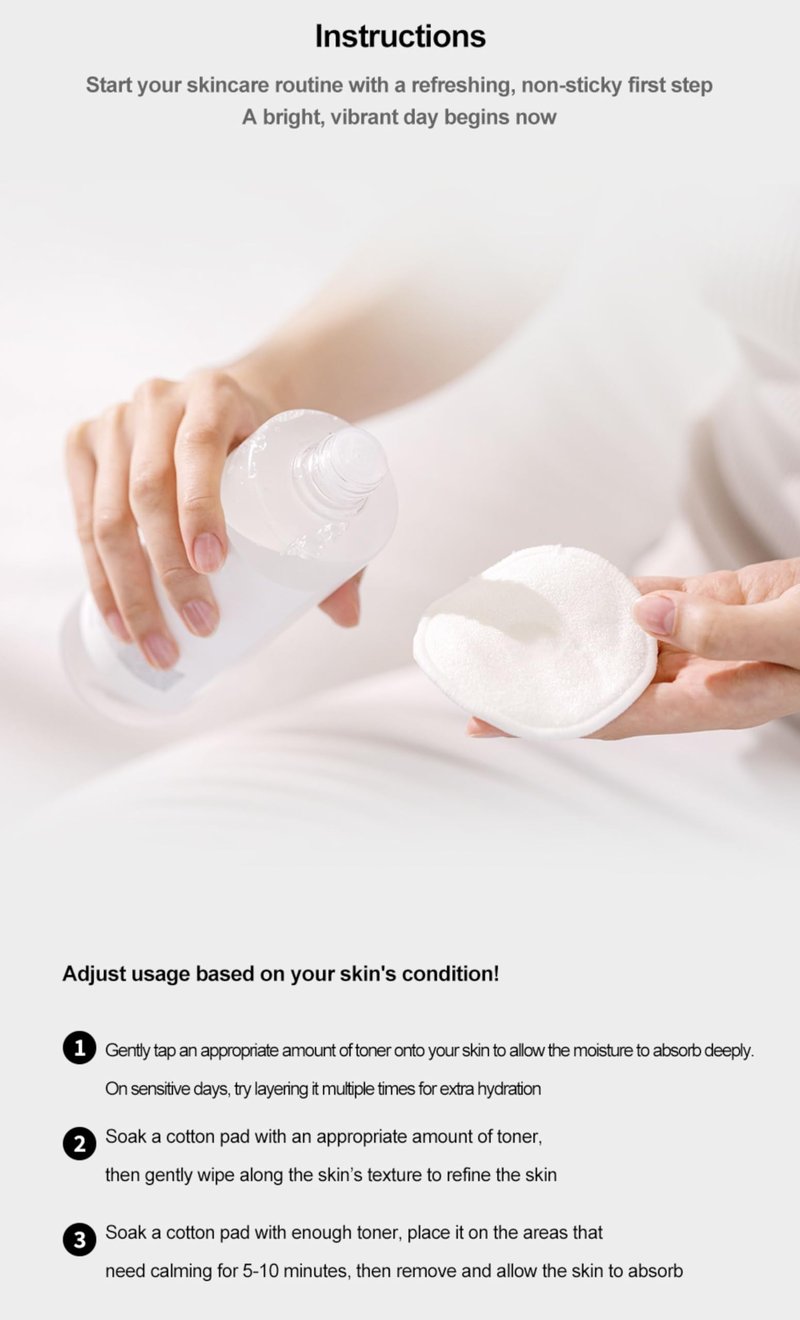Pure Balancing Toner, 150ml – Gentle K-Beauty Facial Toner for Hydration and Makeup prep. Soothes, refreshes, and purifies Skin.