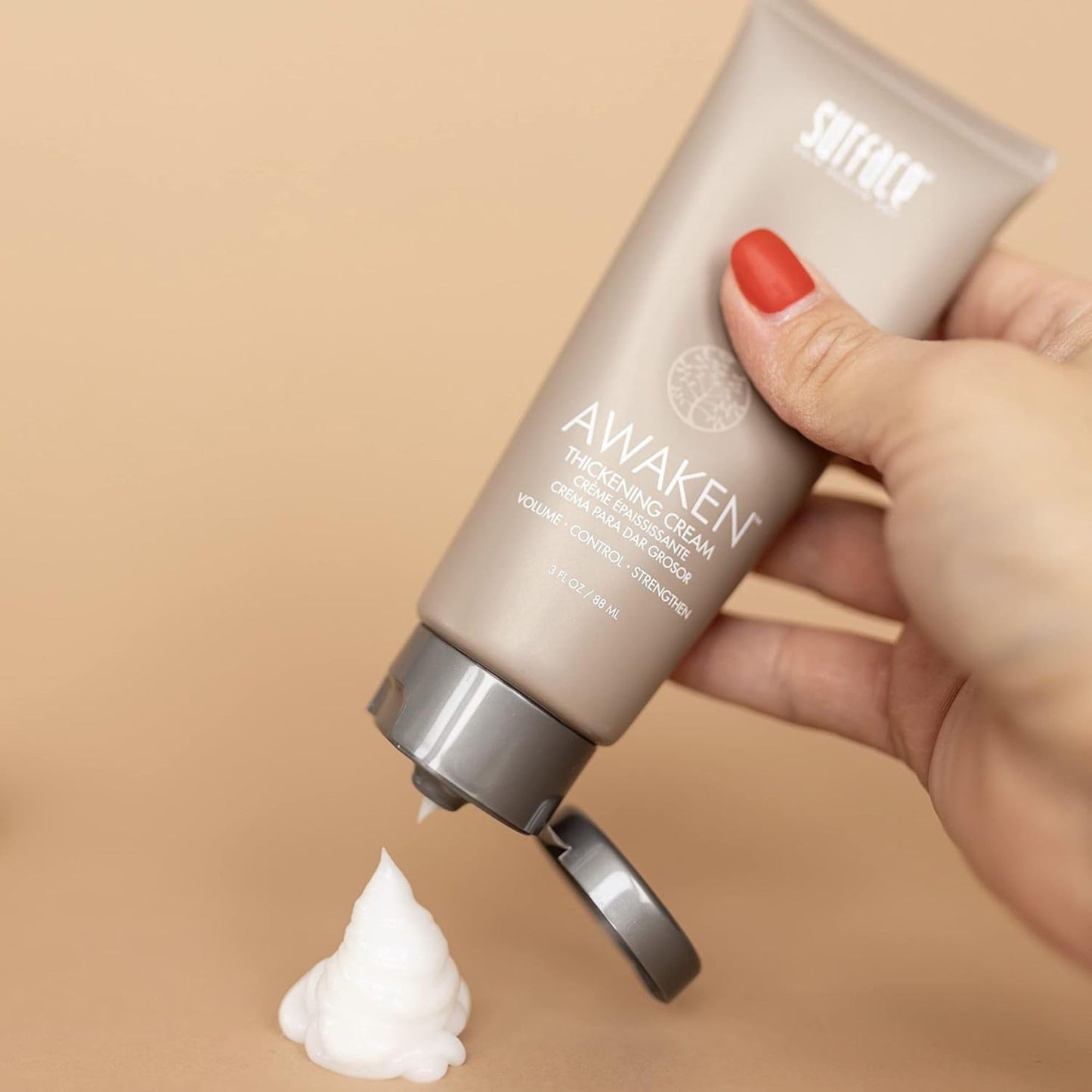 SURFACE Hair Awaken Thickening Cream: Volume, Style, Hold & Strengthen, 3oz