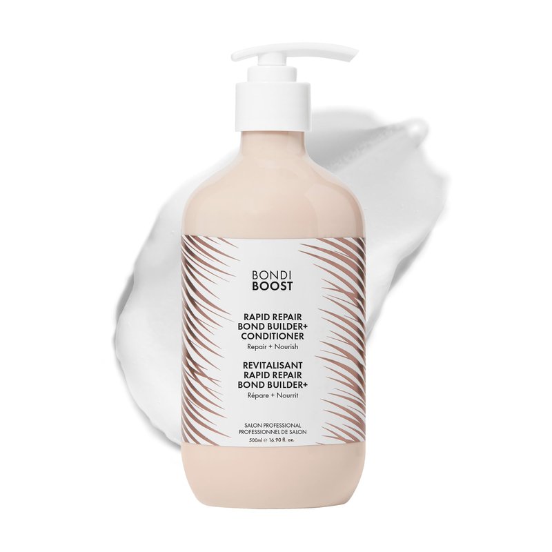 BONDIBOOST Rapid Repair Bond Builder + Conditioner for Damaged Hair [16.90 fl oz], Strengthen + Hydrate + Restores Hair Health with Deep Conditioning Treatment