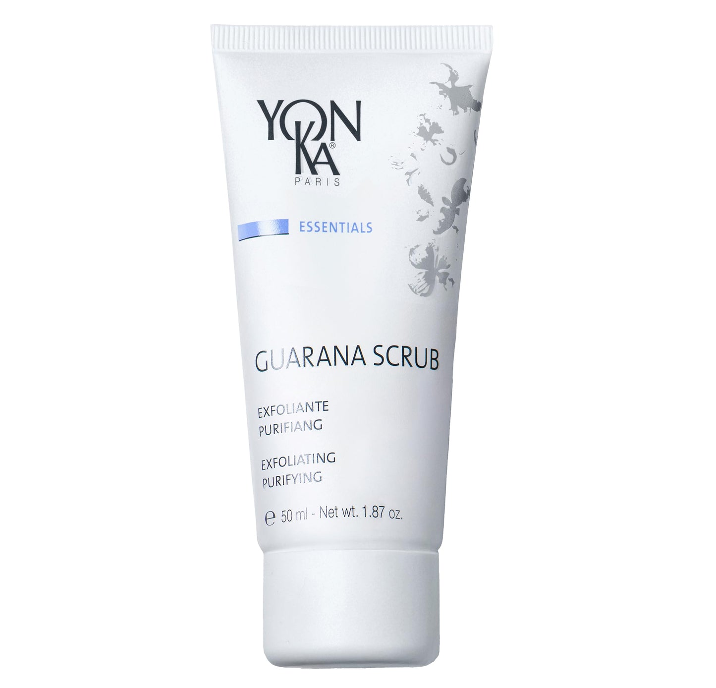 Yon-Ka Guarana Scrub | Gentle Exfoliating Face Cleanser with Rice Bran & Guarana Seed | Smooths Pores, Detoxifies & Revives Complexion | For Sensitive & Acne-Prone Skin | 1.87 fl oz
