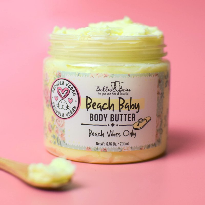 Bella and Bear Beach Baby Body Butter & Goddess Sugar Scrub Bundle