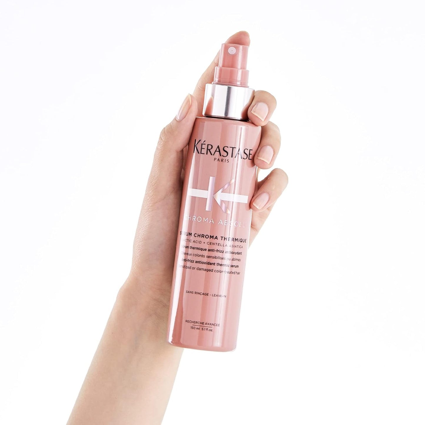 Kerastase Chroma Absolu Hair Serum - Moisturizing Anti-Frizz Formula for Color-Treated Hair | Heat Protection