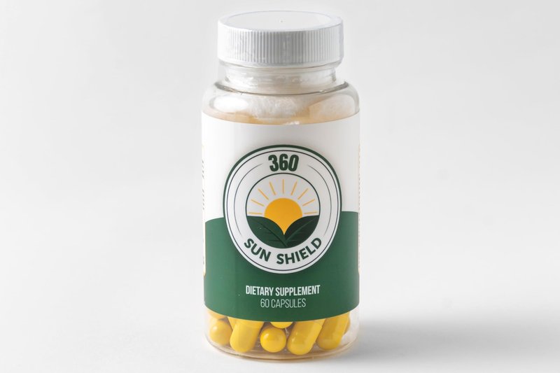 360 Sunshield Skin Care: All Natural Skin Defense of 240 mg of Polypodium Leucotomos + Proprietary Blend (30 Daily Servings)