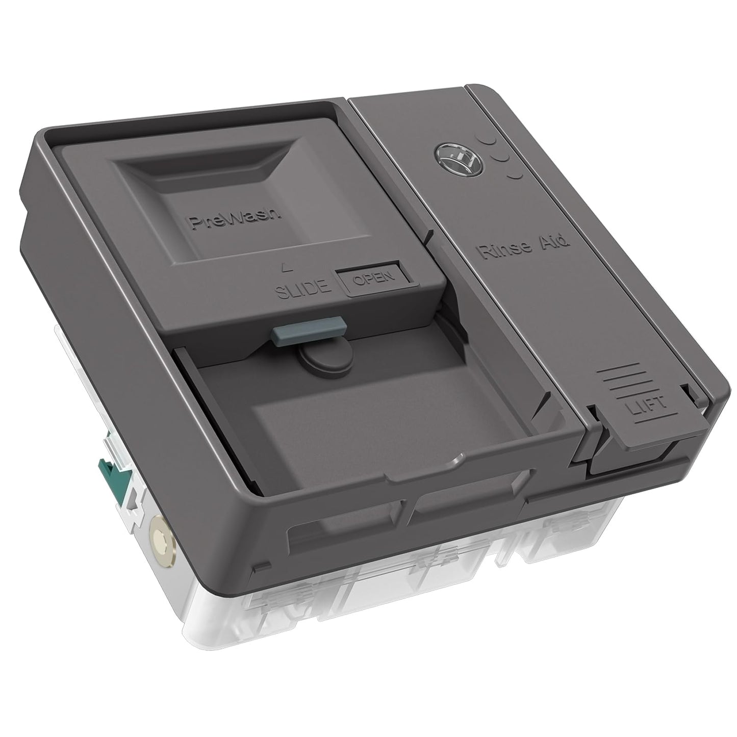 UPGRADED W10861000 W10620296 Dishwasher Detergent Dispenser WDT750SAHZ0 WDT970SAHZ0 Whirlpool Maytag KitchenAid Dishwasher Detergent Dispenser WDT730PAHZ0 Soap Dishwasher Dispenser Replacement Parts