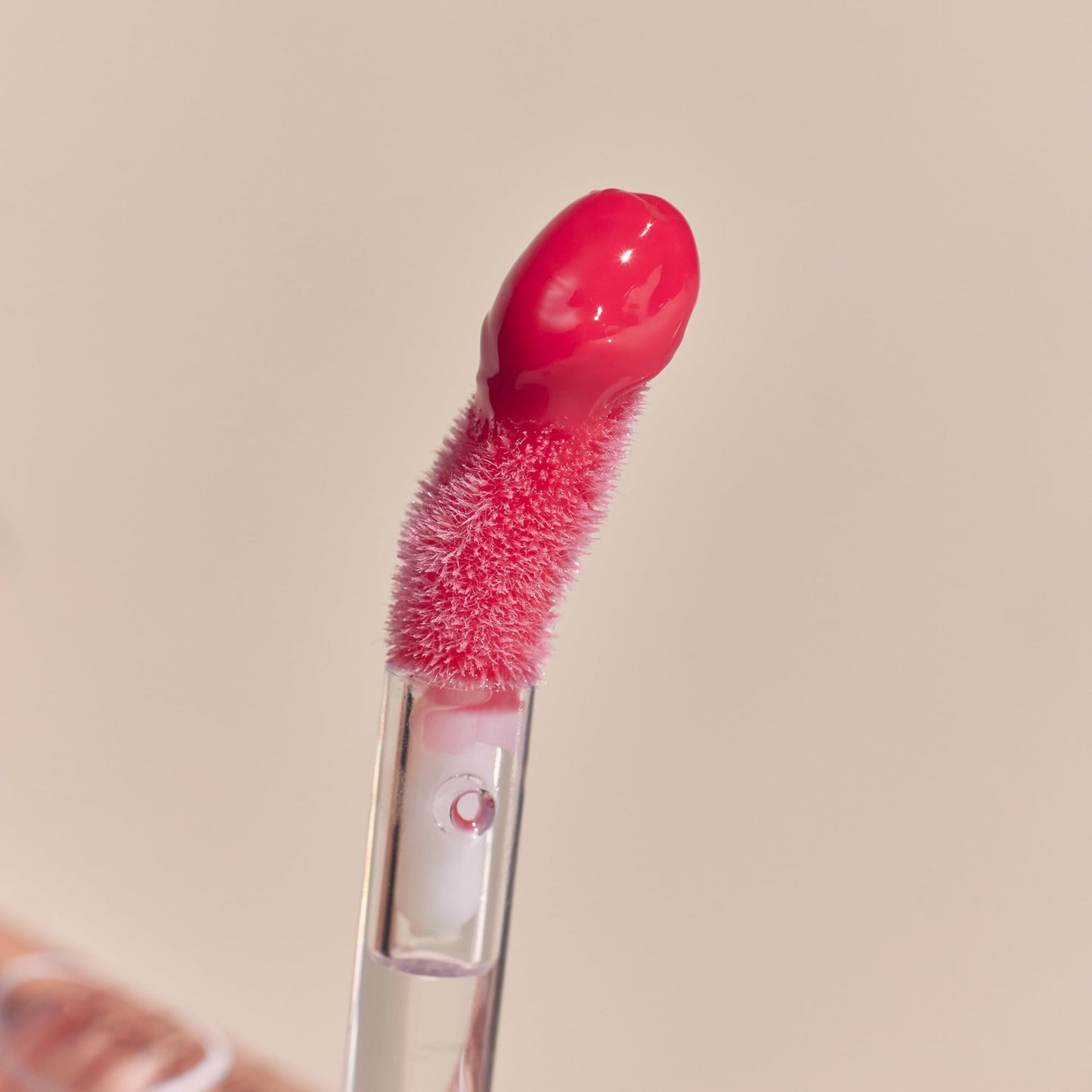 rom&nd GLASTING COLOR GLOSS 07 Spring Fever - K-Beauty Plumping Lip Gloss for Angel Ring High-Shine, Non-Sticky, Hydrated Lips | Long-Lasting, Soft Girl Aesthetic & Versatile Korean Makeup