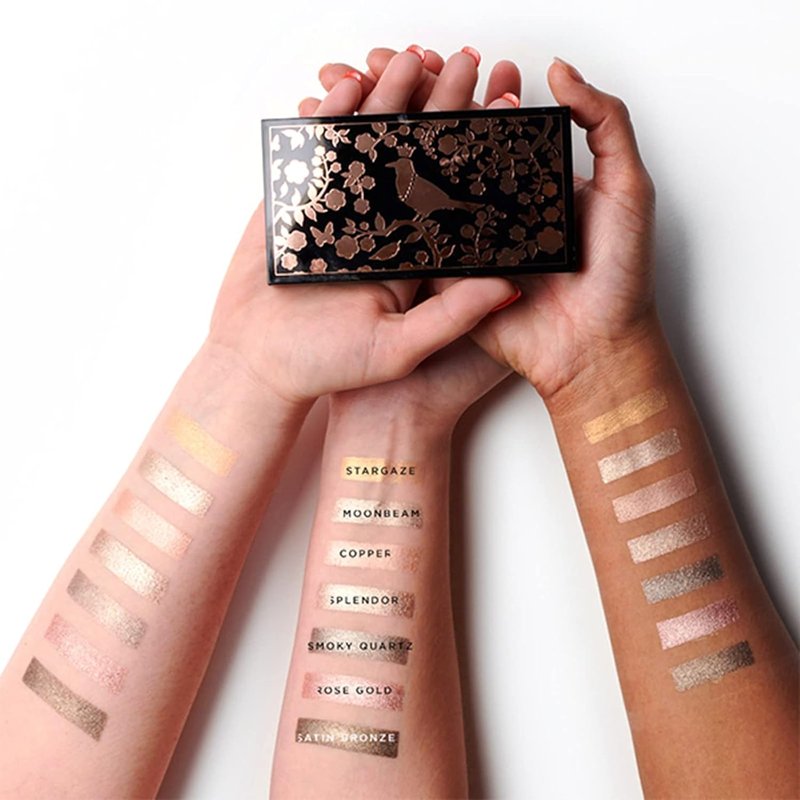 Butter LONDON Glazen Smooth Silk Shadow Palette - Vibrant Eyeshadow Colors for Stunning Looks