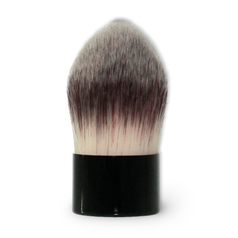 CARA Cosmetics Kabuki Brush #17 - Compact Makeup Face Brush, Blending Brush for Loose Powder, Blush, Foundation. Bronzer & Liquid Makeup, Seamless Retractable Blush Brush, Flawless Travel Makeup Brush