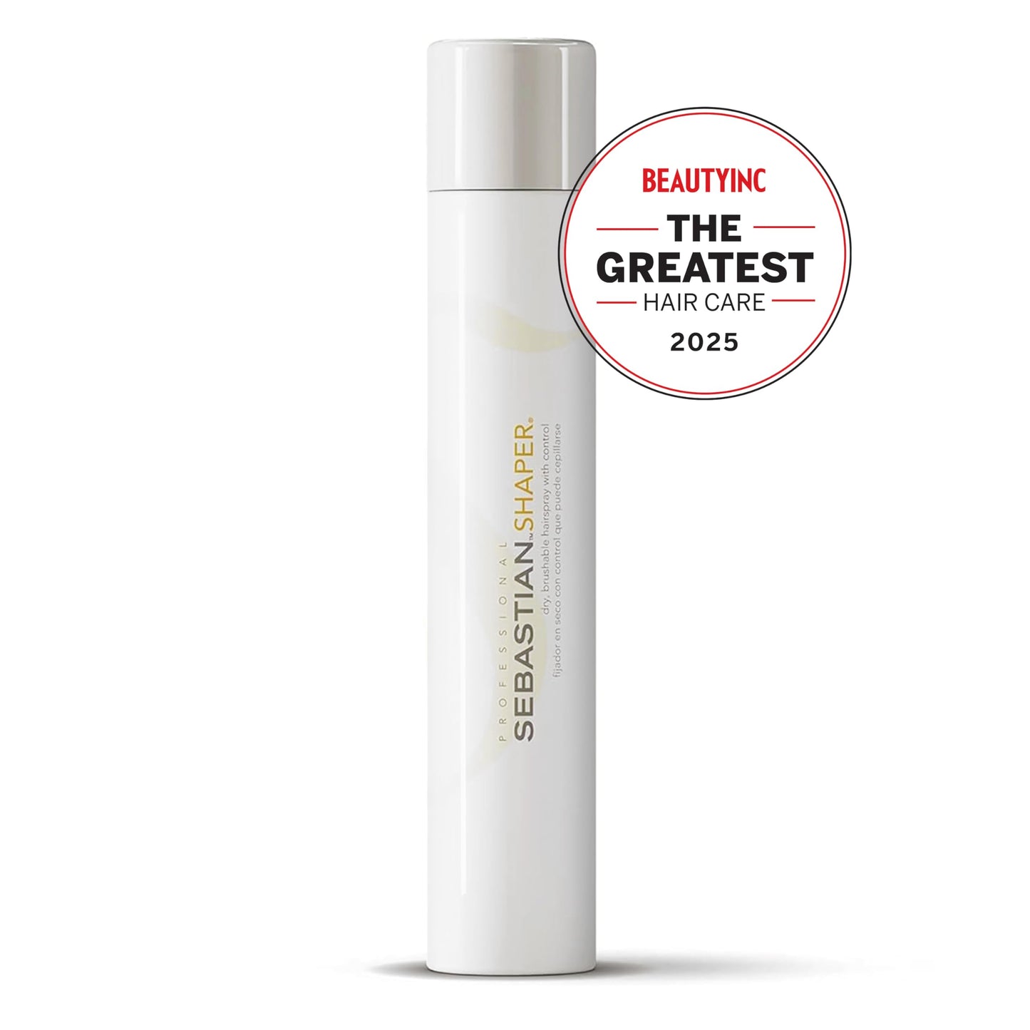 Sebastian Professional Shaper, Classic 80% VOC, Humidity-Resistant, Medium to Strong Hold, 24-Hour Control, Travel Size, Mini Hairspray, 1.5oz