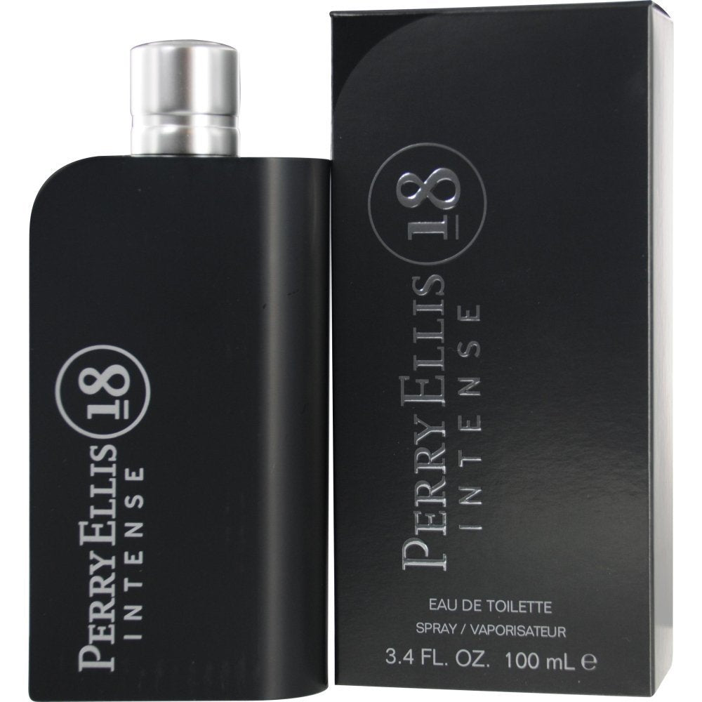 Perry Ellis 18 Intense for Men - 3.4 Ounce EDT Spray | Long-Lasting Fragrance