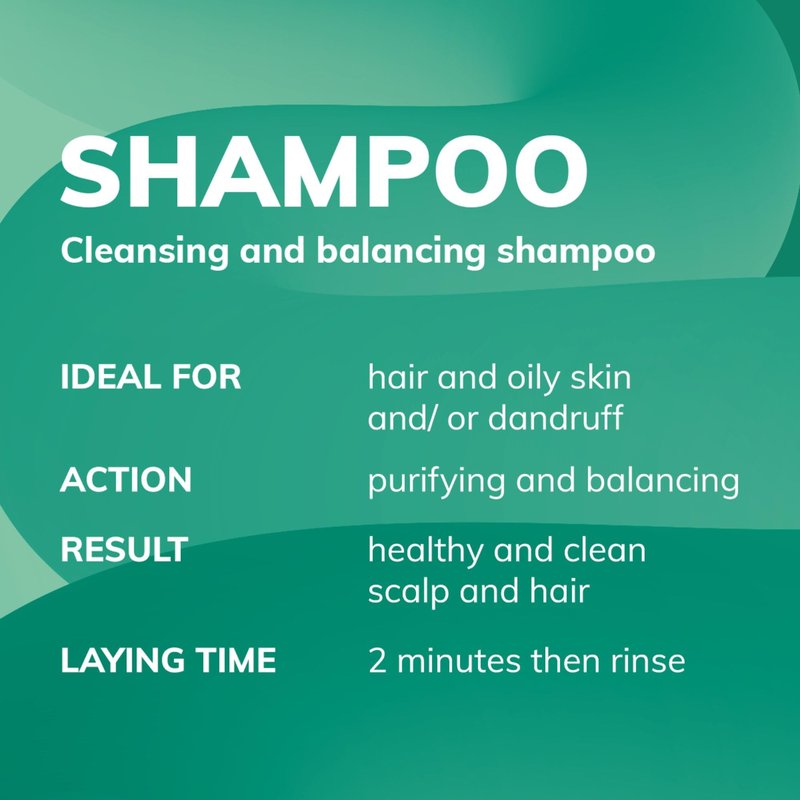 Fanola Pure Balance Anti Dandruff Scalp Shampoo for Men & Women - Purifying Scalp Treatment with B & E Vitamins - Shampoo for Oily Hair & Itchy Skin - Cleansing & Balancing Treatment (33.8 Fl oz)
