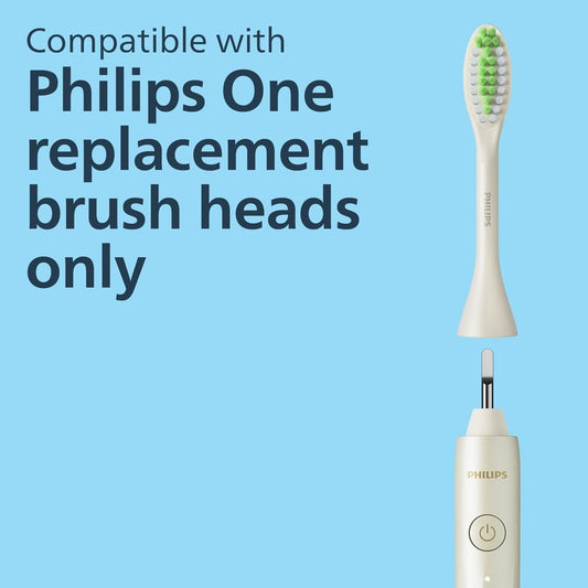 Philips Sonicare One by Sonicare Rechargeable Toothbrush, Snow, HY1200/27