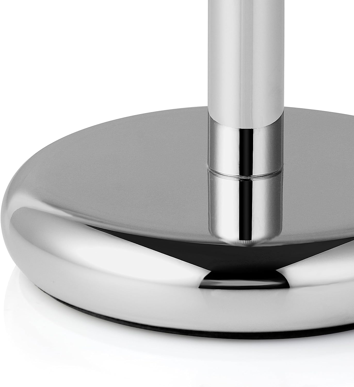 Perfecto Brown Shaver Brush + Chrome Stand Bundle