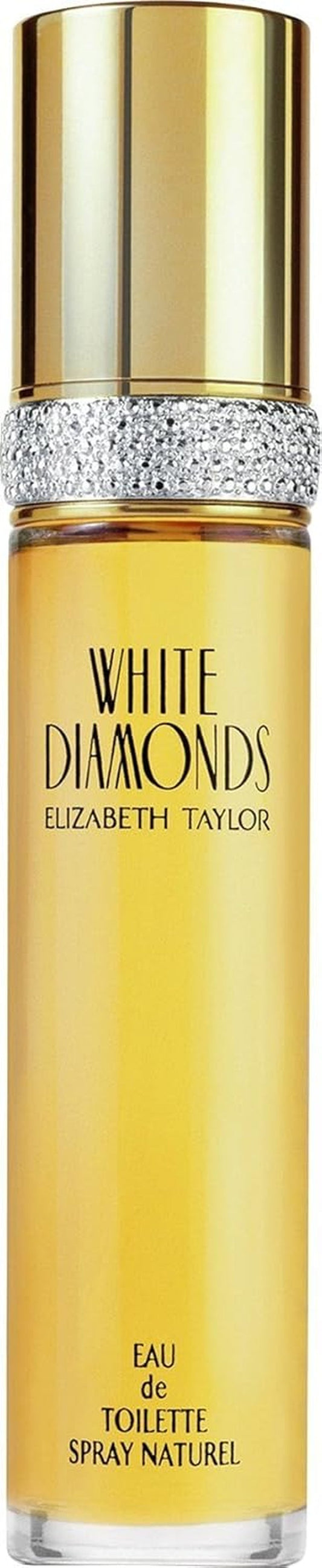 White Diamonds Eau De Toilette Spray for Women - 3.3 Fl Oz | Elegant Fragrance by Elizabeth Taylor