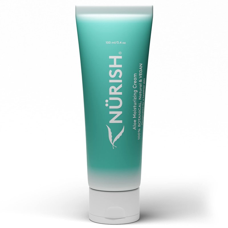 NURISH Advanced Moisturizer with Micro Hydro Beads| Natural & Vegan | Hand & Body Moisturizer for Normal & Dry Skin | Non-Comedogenic | Use 1/4 as much as other creams | Travel Freindly 3.4 oz
