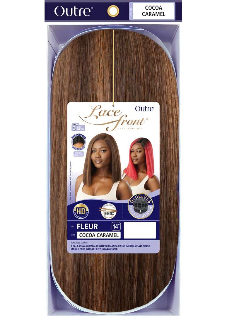 Outre Lace Front Wig - Fleur in Sandy Blonde | Natural Look & Comfortable Fit