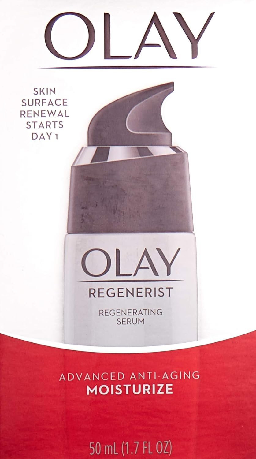 Olay Face Moisturizer - Regenerist Light Gel Serum with Vitamin E | 1.7 fl oz