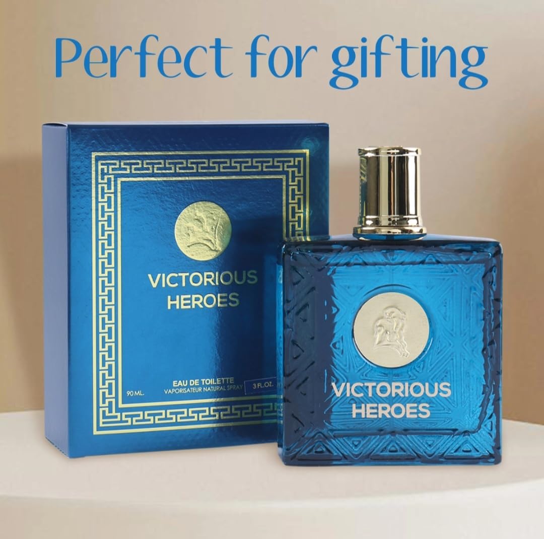 Viaan Krishna VICTORIOUS HEROES (& VICTORIOUS HEROES NOIR POUR HOMME (2 Pack))
