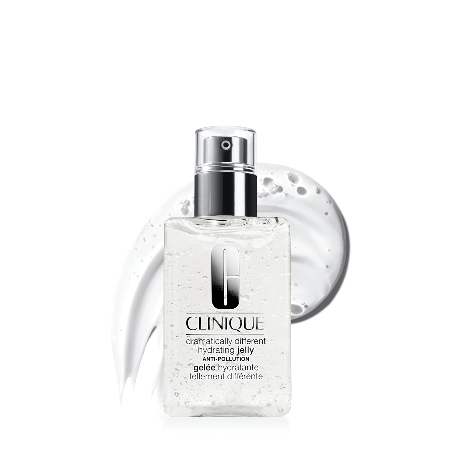 Clinique 3-Step Dramatically Different Hydrating Jelly Face Moisturizer With Hyaluronic Acid For All Skin Types, 6.7 Fl Oz