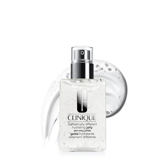Clinique 3-Step Dramatically Different Hydrating Jelly Face Moisturizer With Hyaluronic Acid For All Skin Types, 6.7 Fl Oz